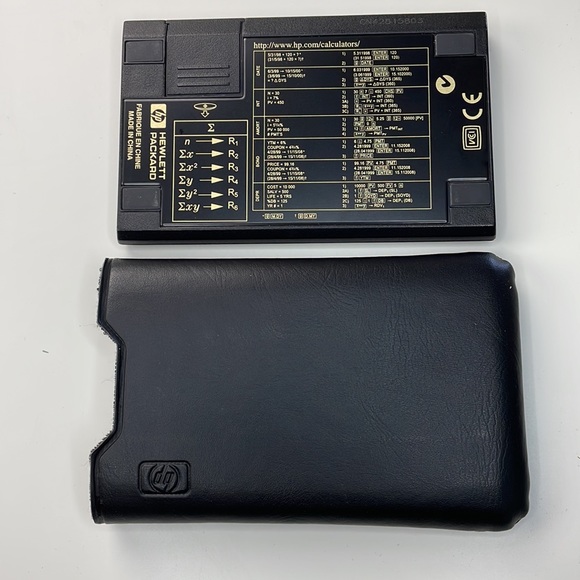 1982 Hewlett-Packard HP-12C Financial Calculator with Manual - Picture 12 of 16